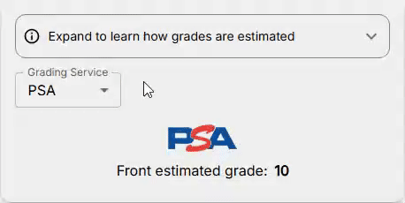 Grading results example